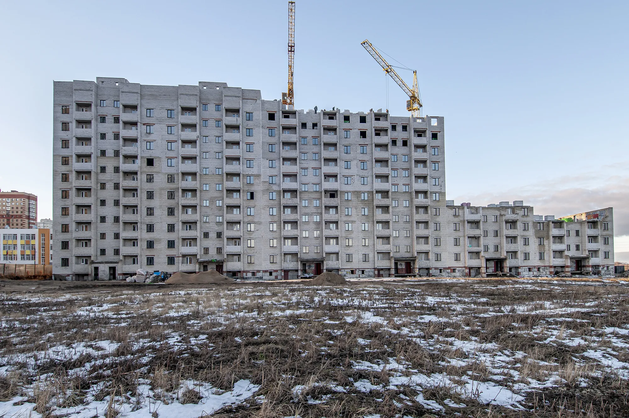 ЖК ОГНИ ход строительства