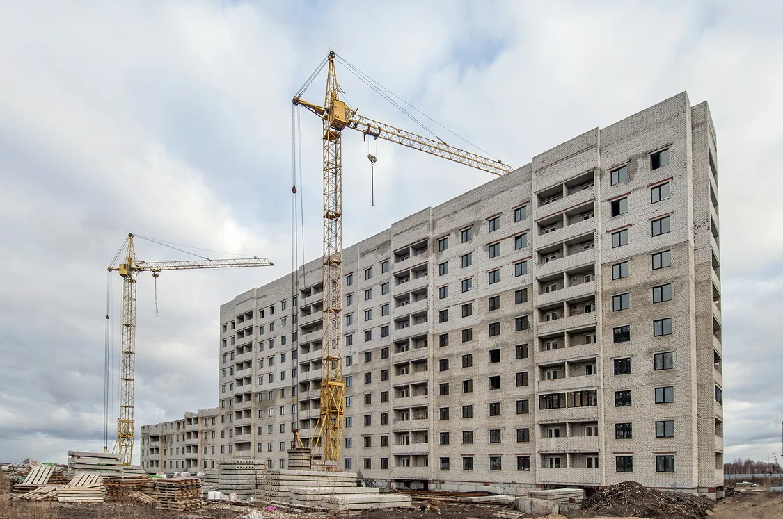 ЖК ОГНИ ход строительства