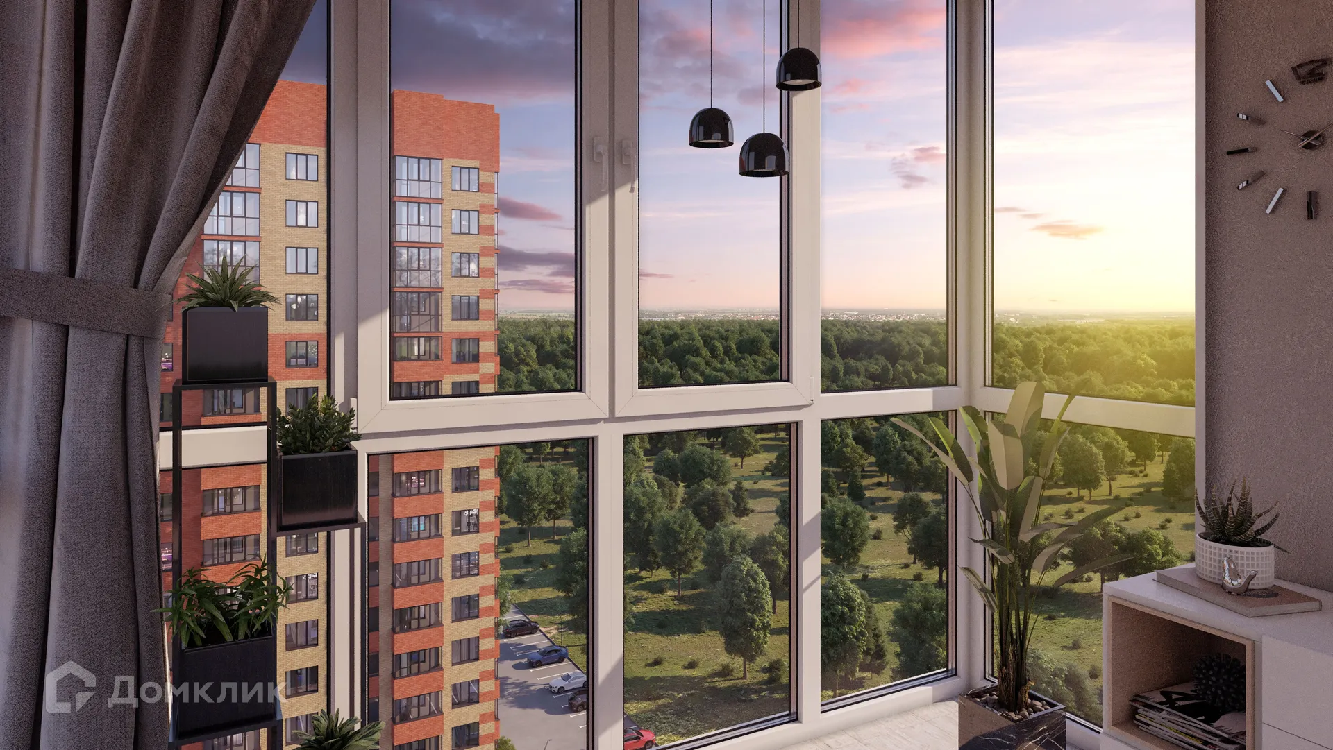 Планировка 3-комнатной квартиры 74.7 м² в ЖК ЖК Шереметьевский квартал, г. Дядьково — фото 3