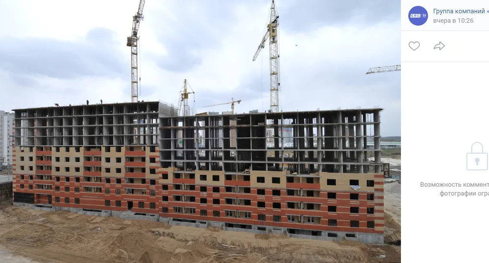 ЖК Шереметьевский квартал ход строительства