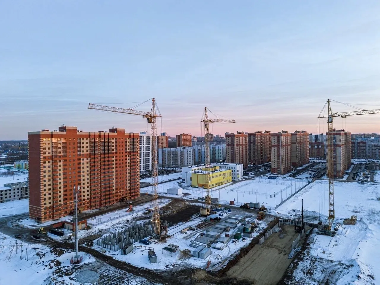 ЖК Шереметьевский квартал ход строительства