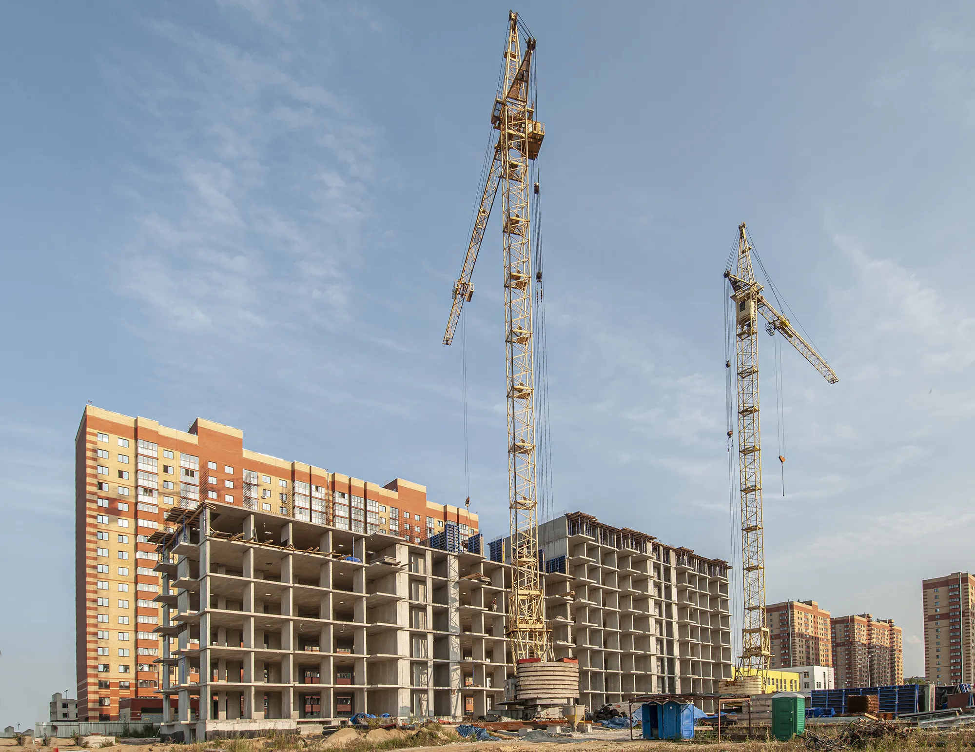 ЖК Шереметьевский квартал ход строительства