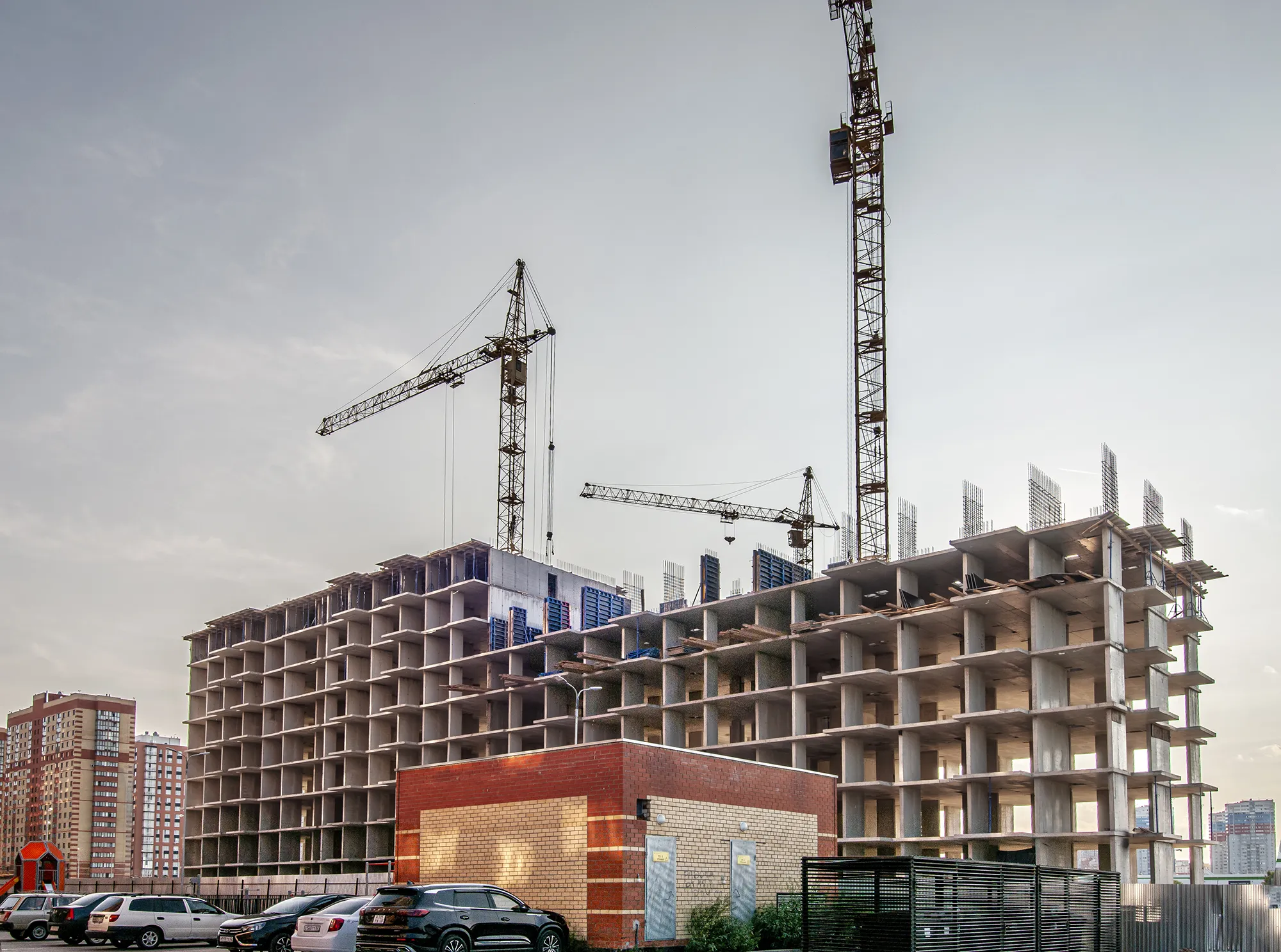 ЖК Шереметьевский квартал ход строительства