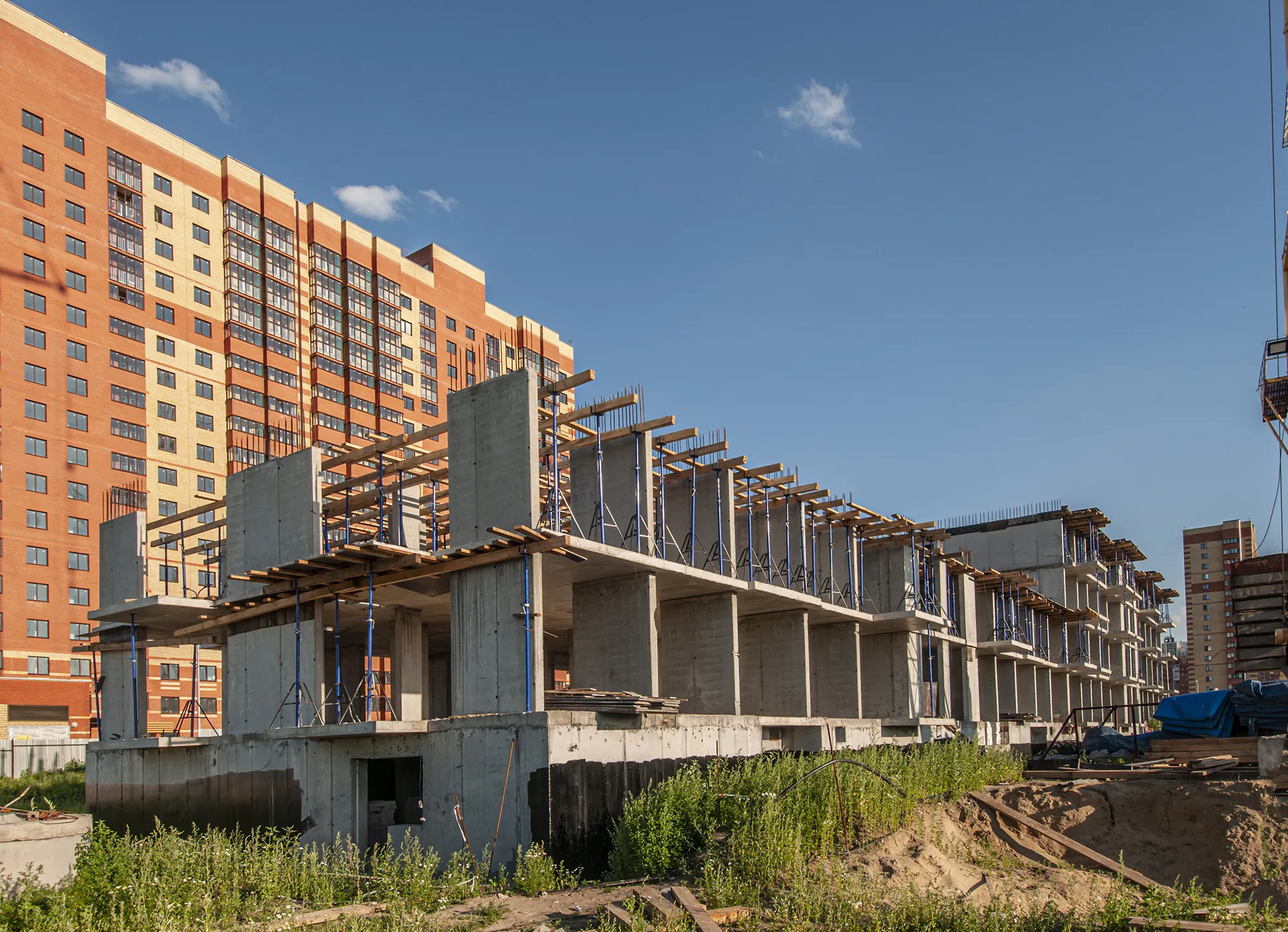 ЖК Шереметьевский квартал ход строительства