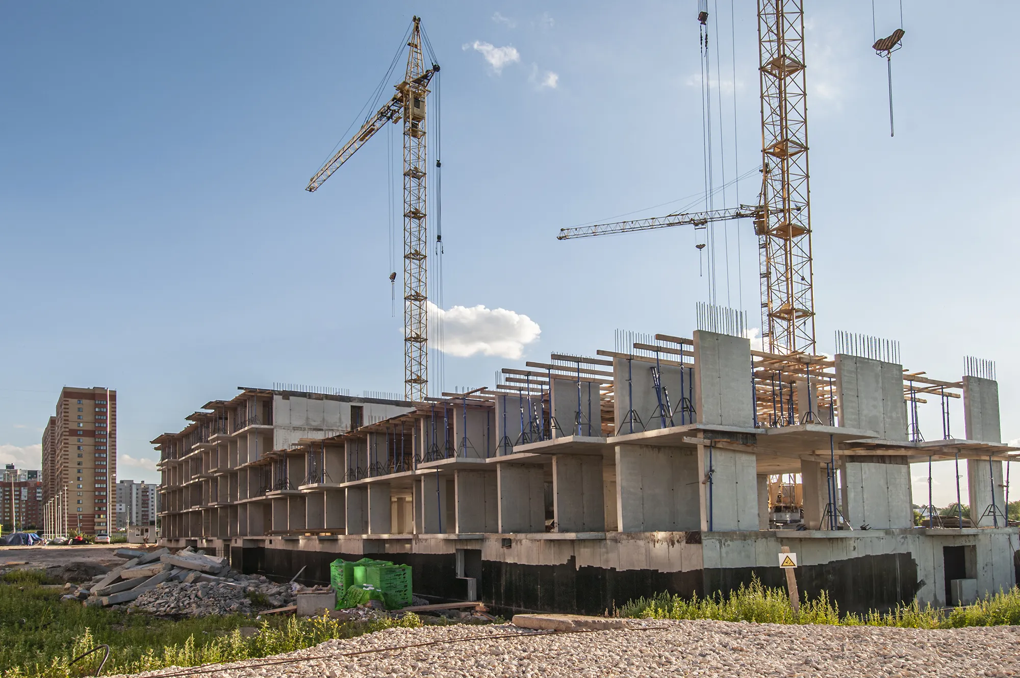 ЖК Шереметьевский квартал ход строительства