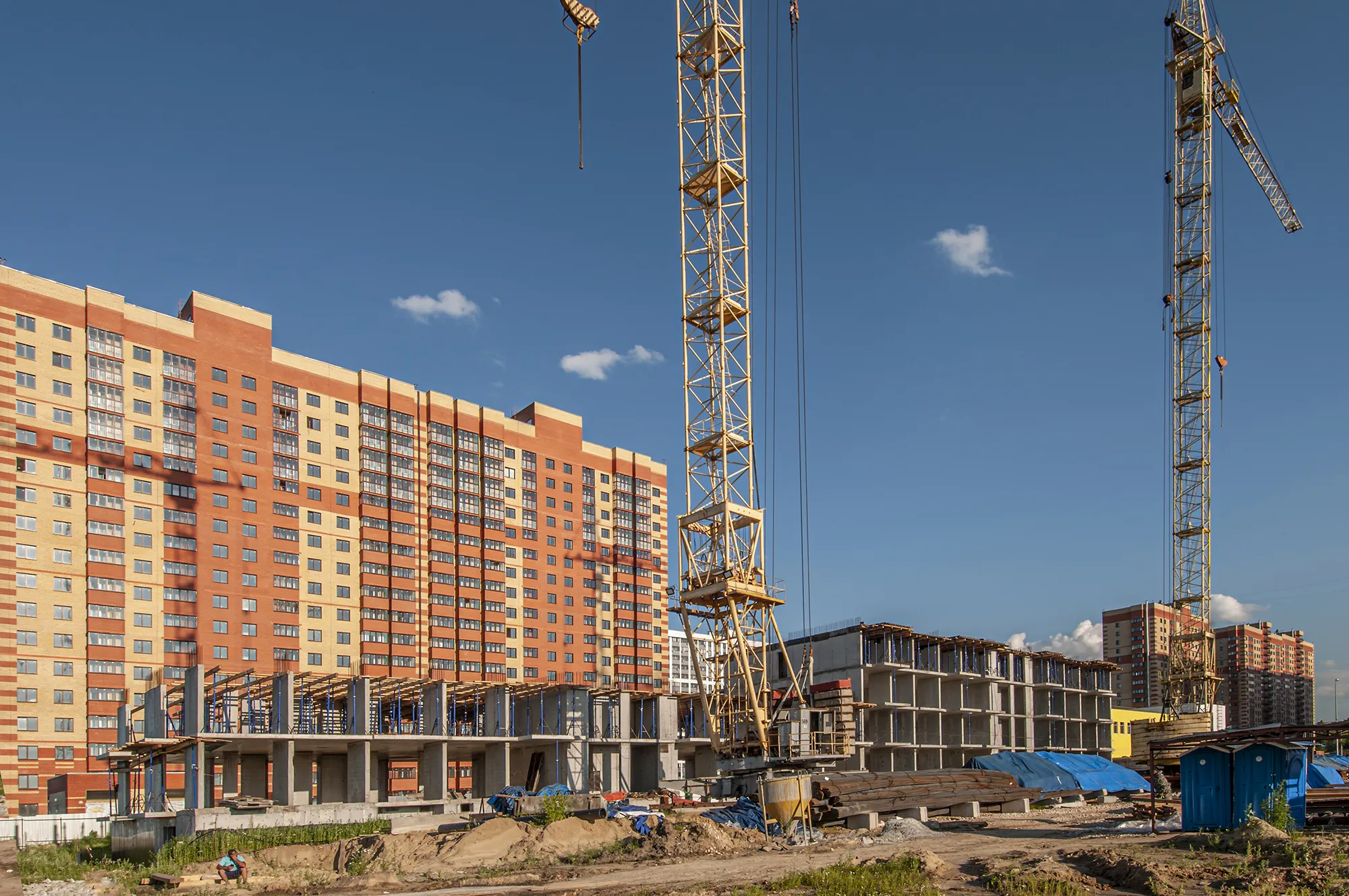 ЖК Шереметьевский квартал ход строительства