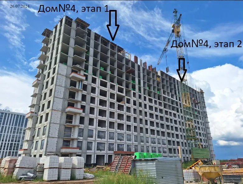 ЖК Бульвар оптимистов ход строительства