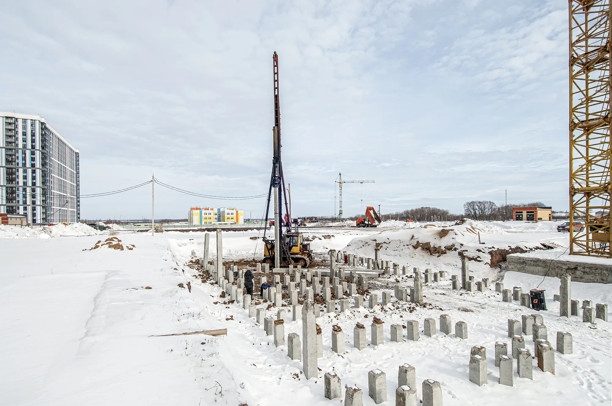 ЖК Новые горизонты ход строительства