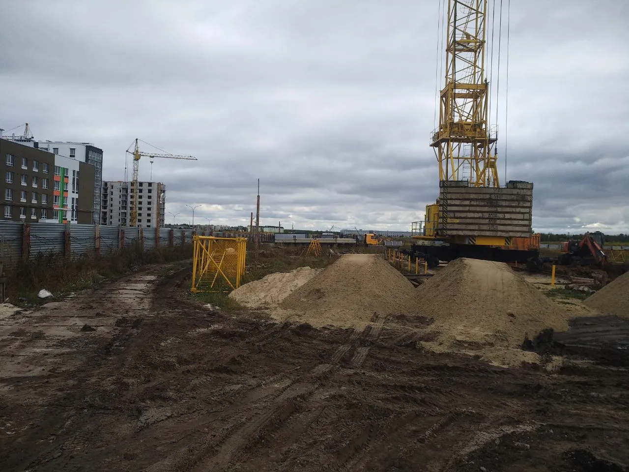 ЖК МЕГА-5 ход строительства