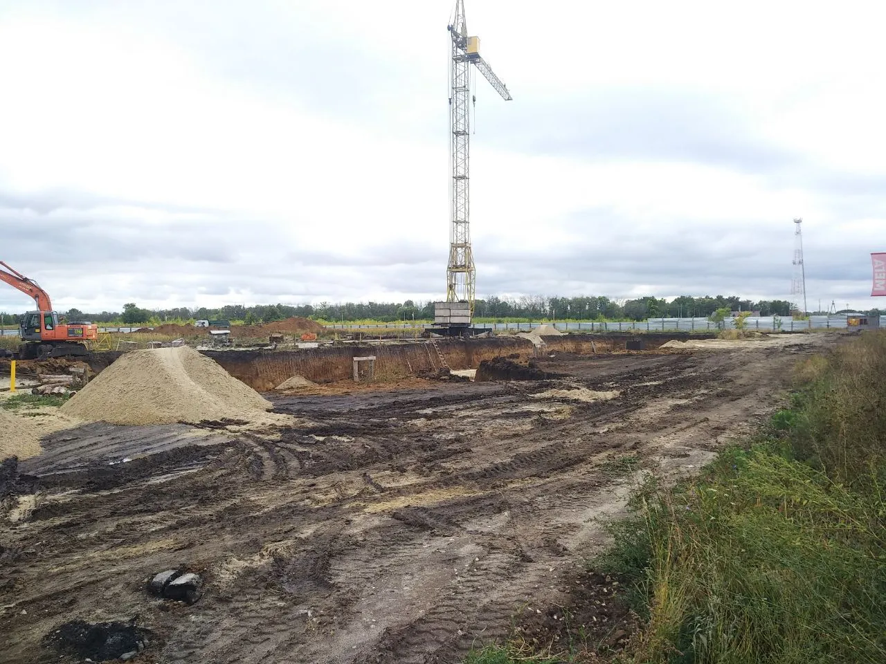 ЖК МЕГА-5 ход строительства