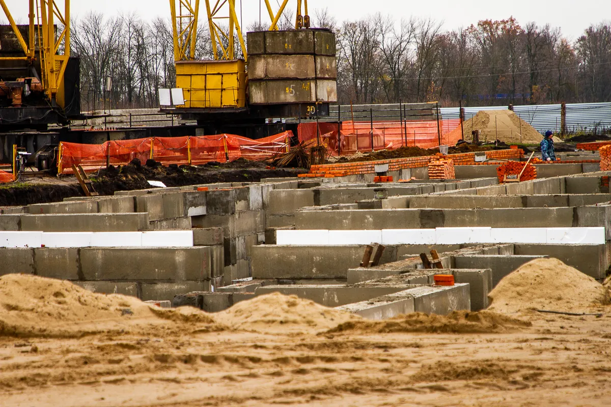 ЖК МЕГА-5 ход строительства