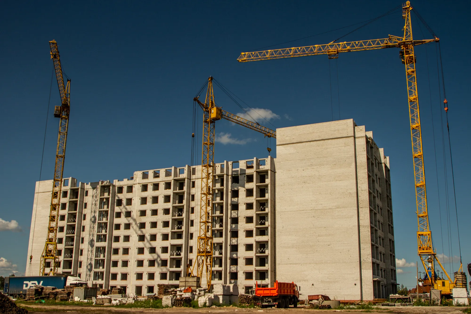 ЖК МЕГА-5 ход строительства