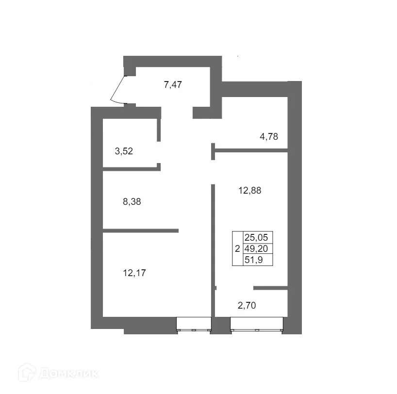 Фото квартиры в ЖК Клубный дом на Жукова