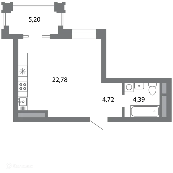 Квартира в ЖК Солотчинский квартал