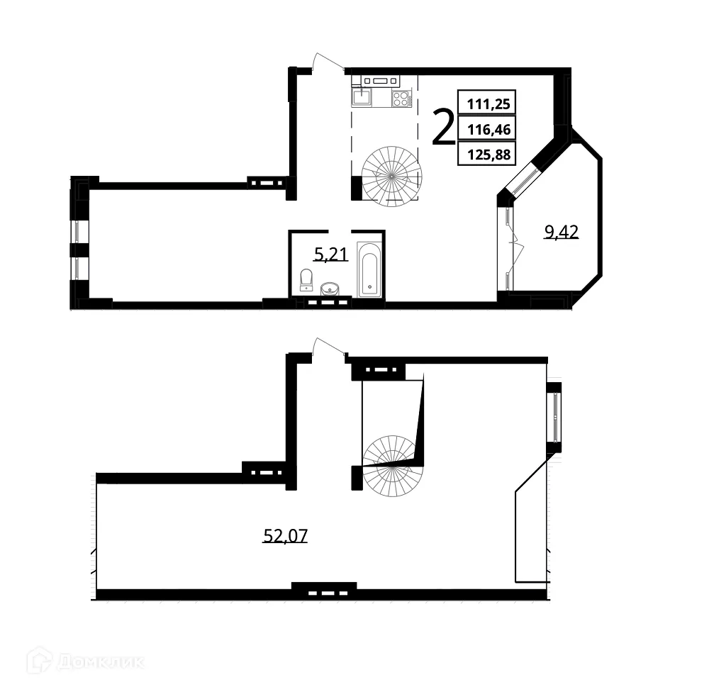 Фото квартиры в ЖК "Резиденция"