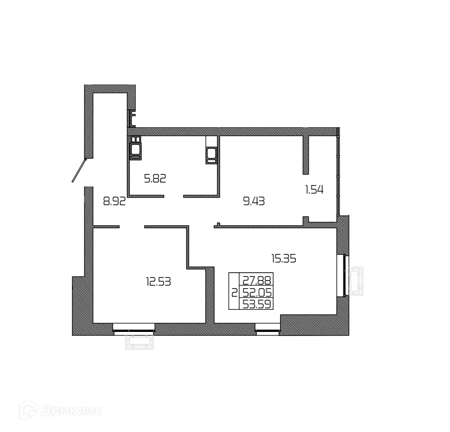 Фото квартиры в ЖК СЕЛЕНА