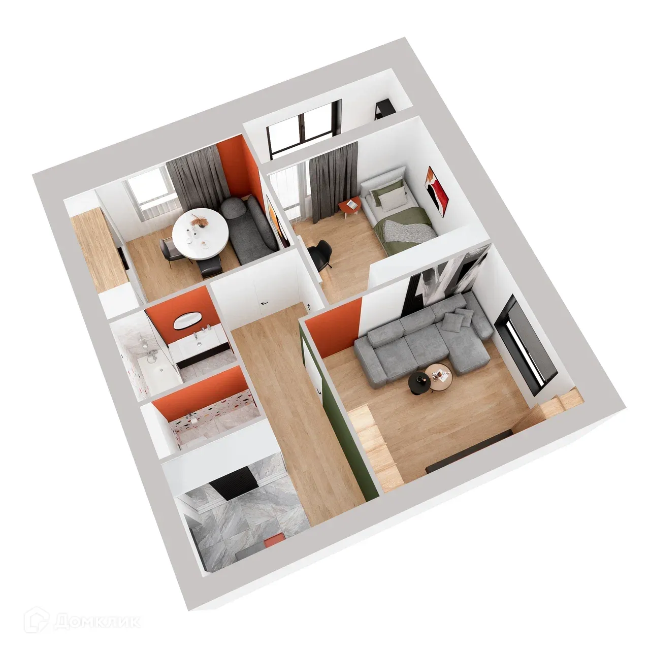 Фото квартиры в ЖК на Атласова