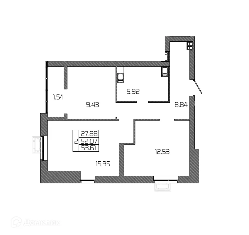 Фото квартиры в ЖК СЕЛЕНА