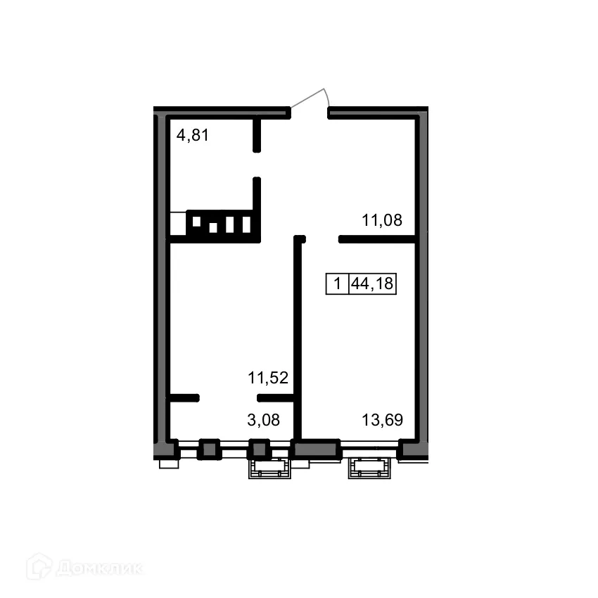 Фото квартиры в ЖК ОМЕГА