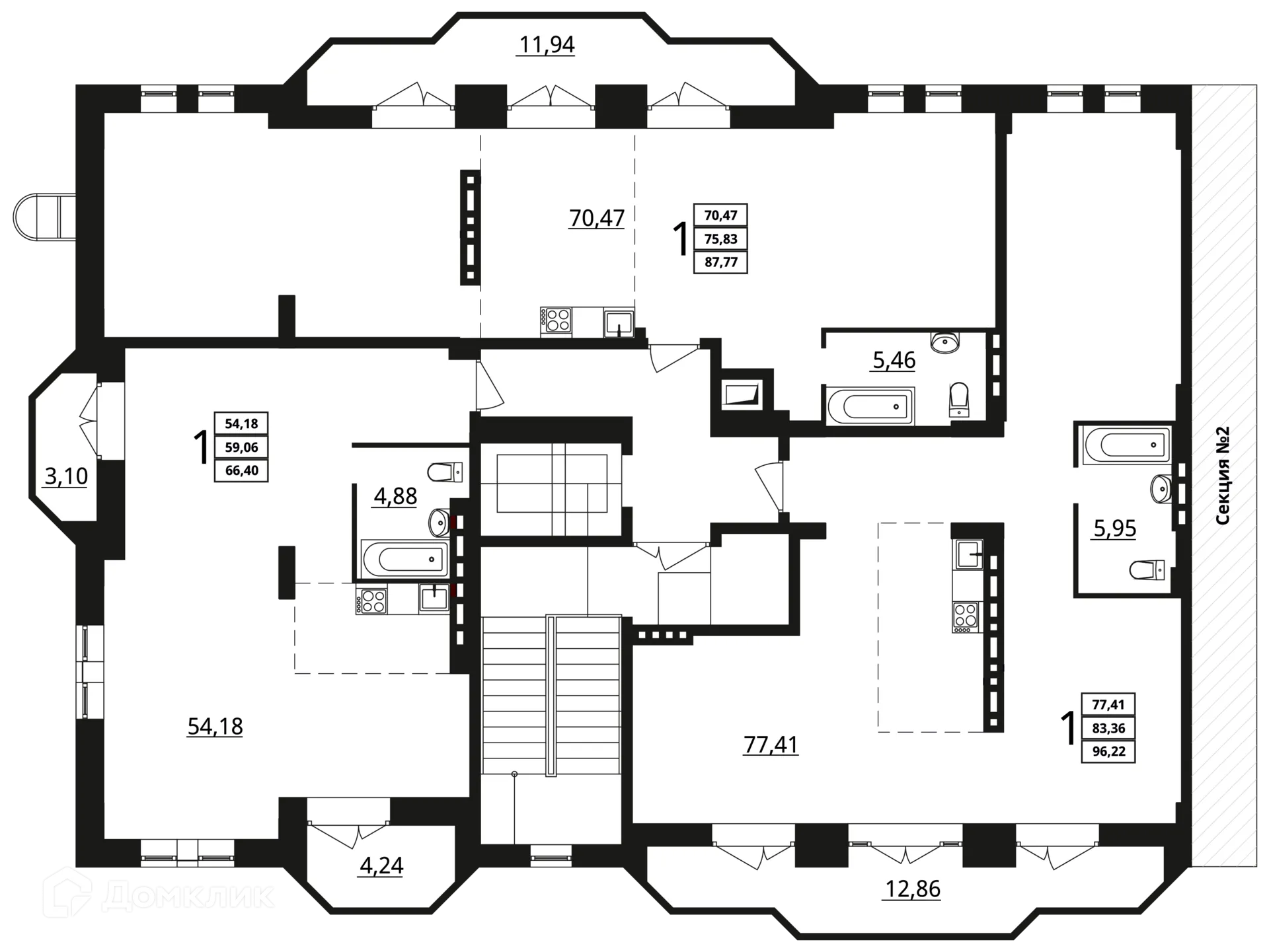 Фото квартиры в ЖК "Резиденция"