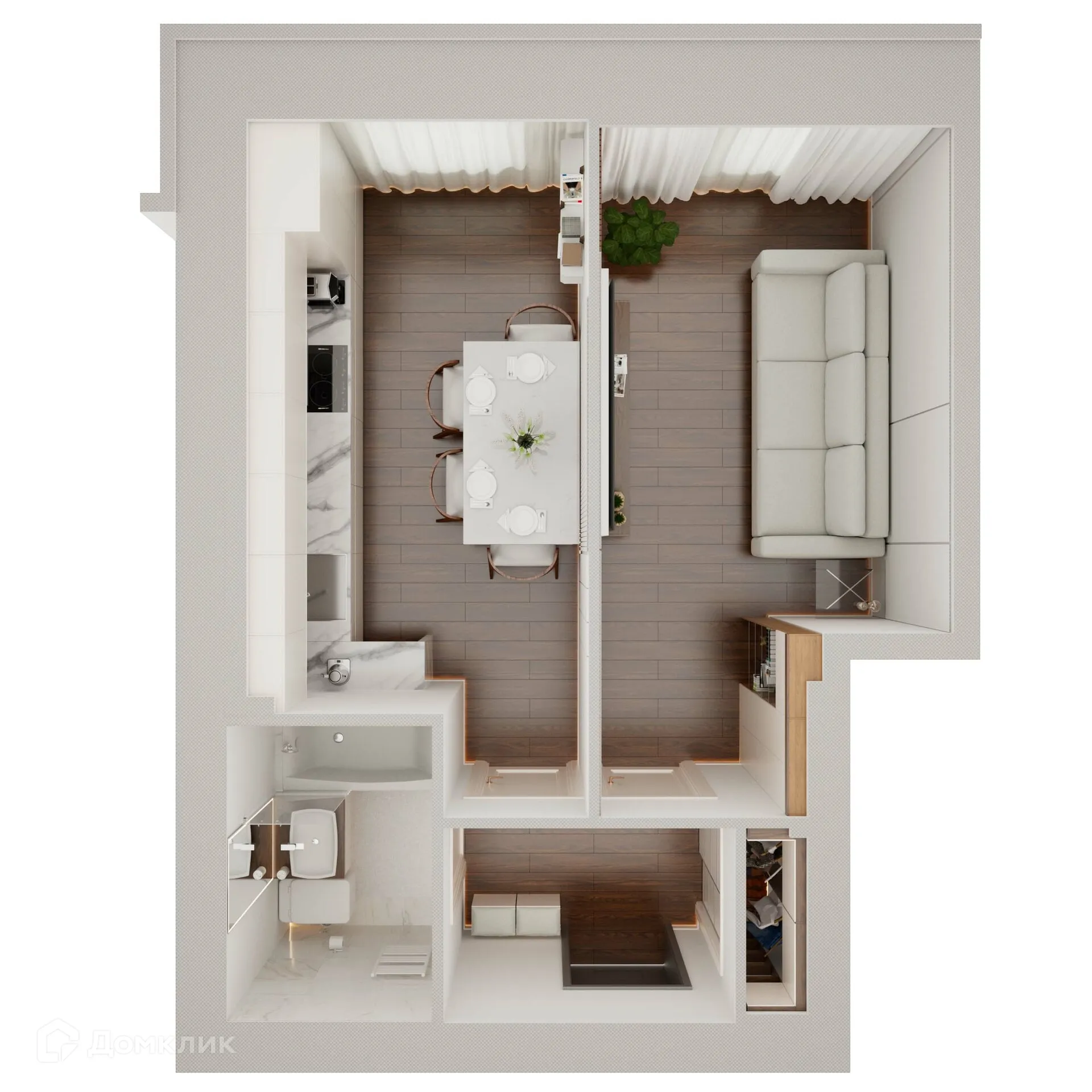 Фото квартиры в ЖК Герои