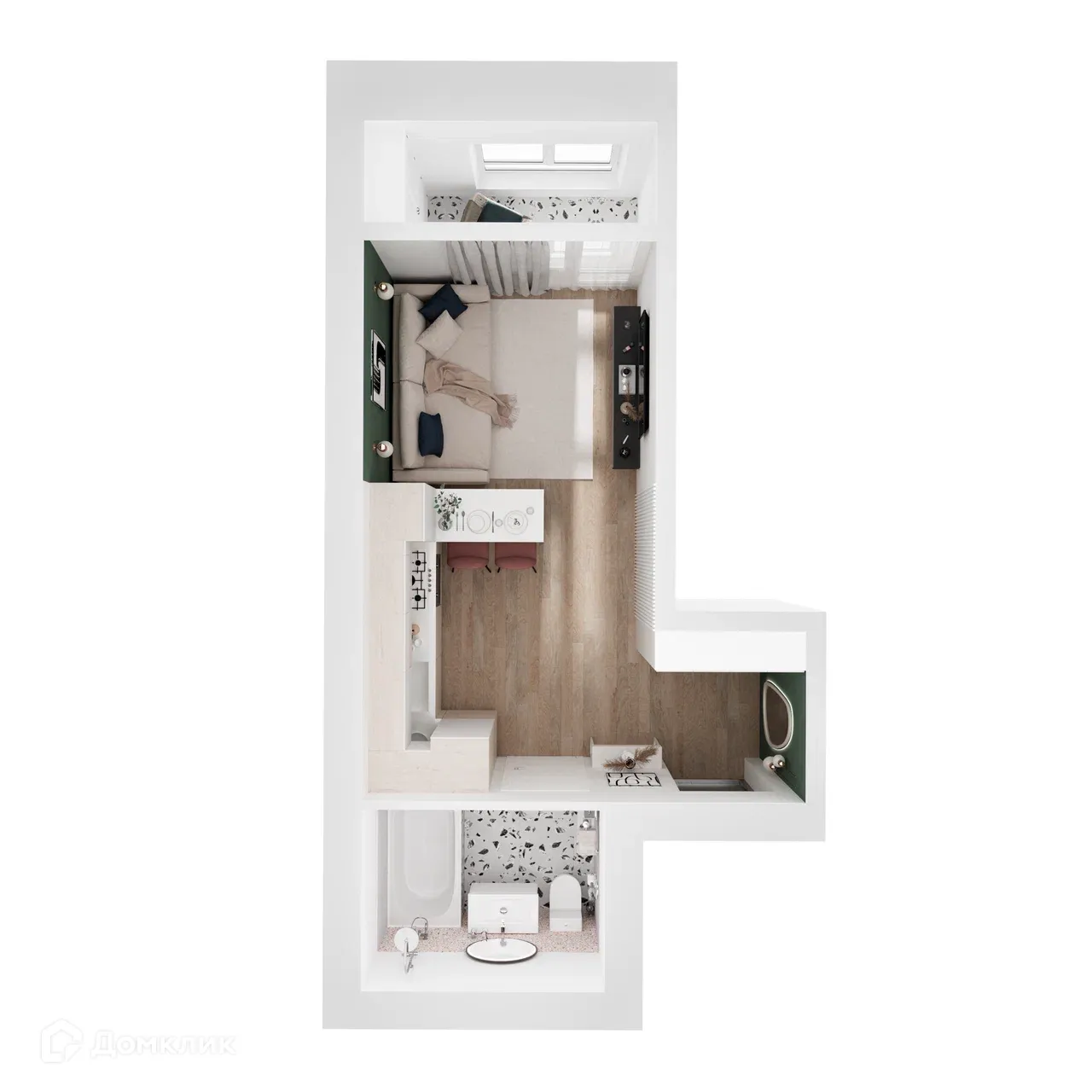 Фото квартиры в ЖК на Атласова