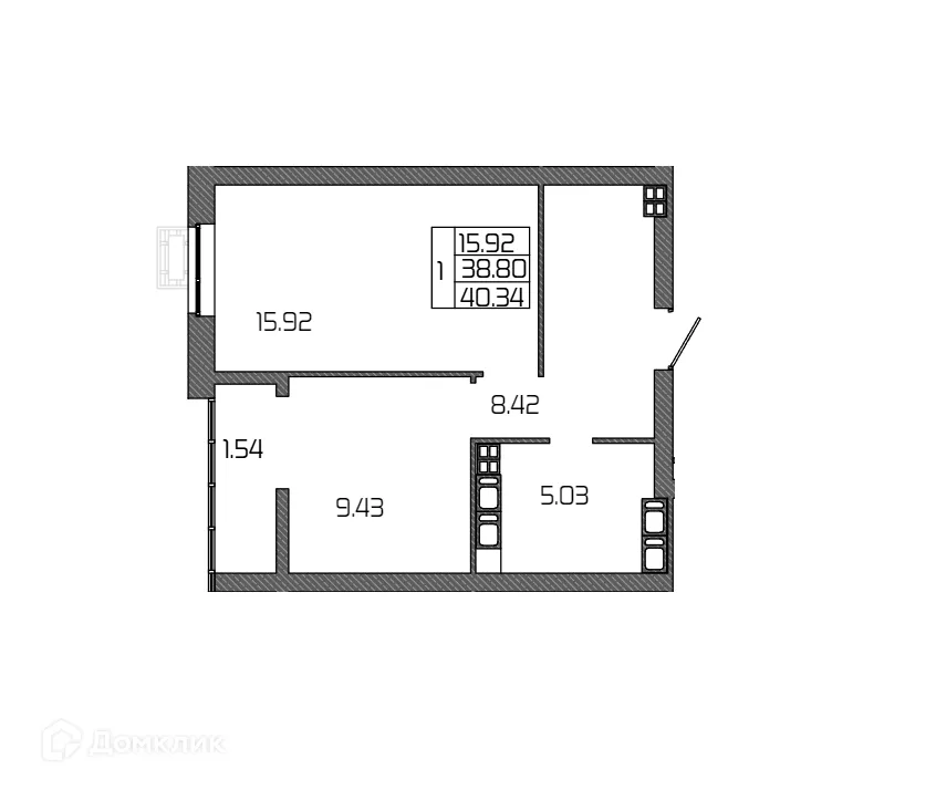 Фото квартиры в ЖК СЕЛЕНА