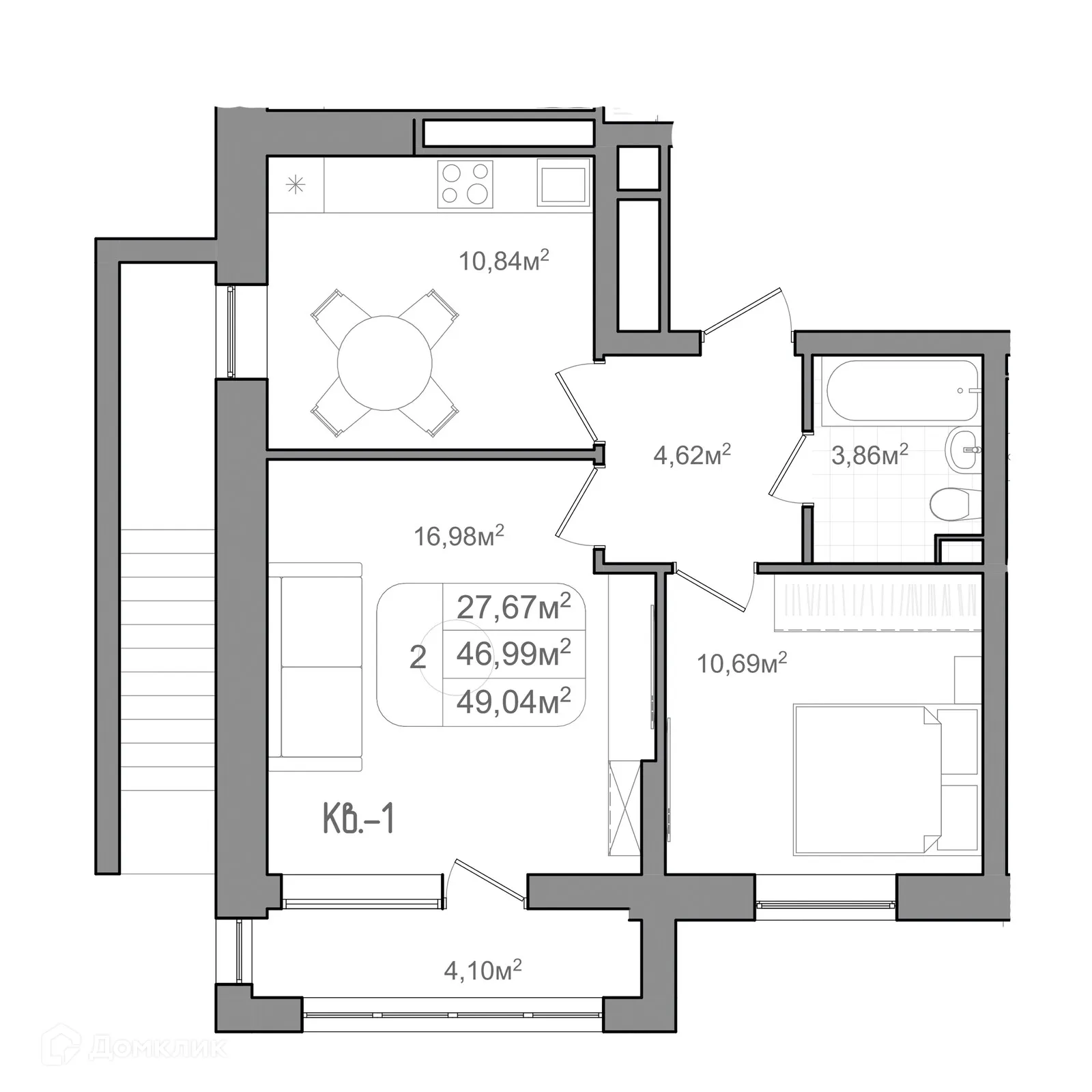 Фото квартиры в ЖК ФАКУЛЬТЕТ
