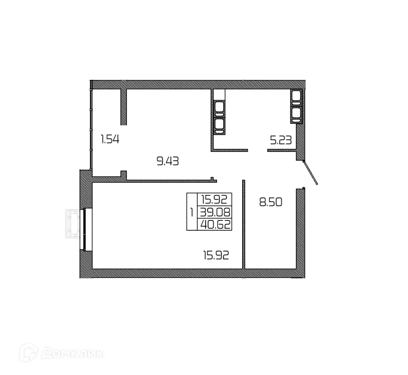 Фото квартиры в ЖК СЕЛЕНА