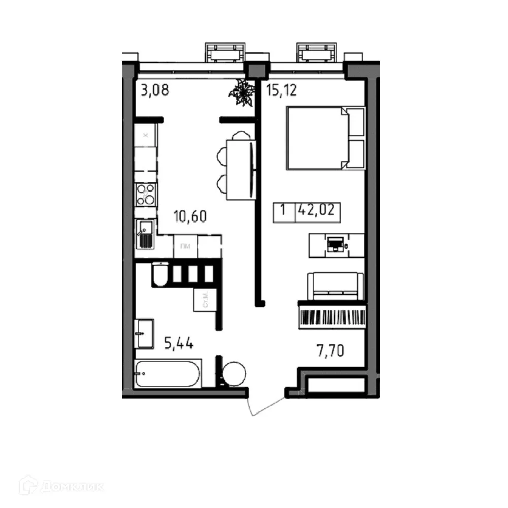 Фото квартиры в ЖК ОМЕГА