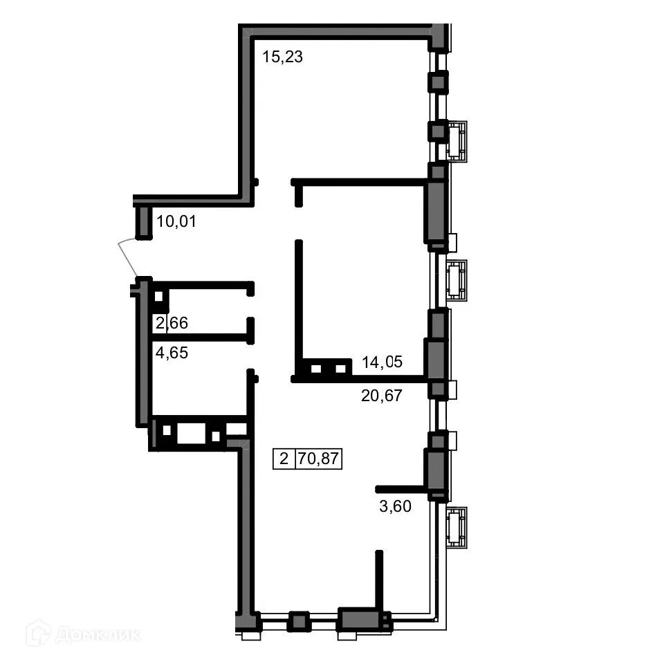 Фото квартиры в ЖК ОМЕГА