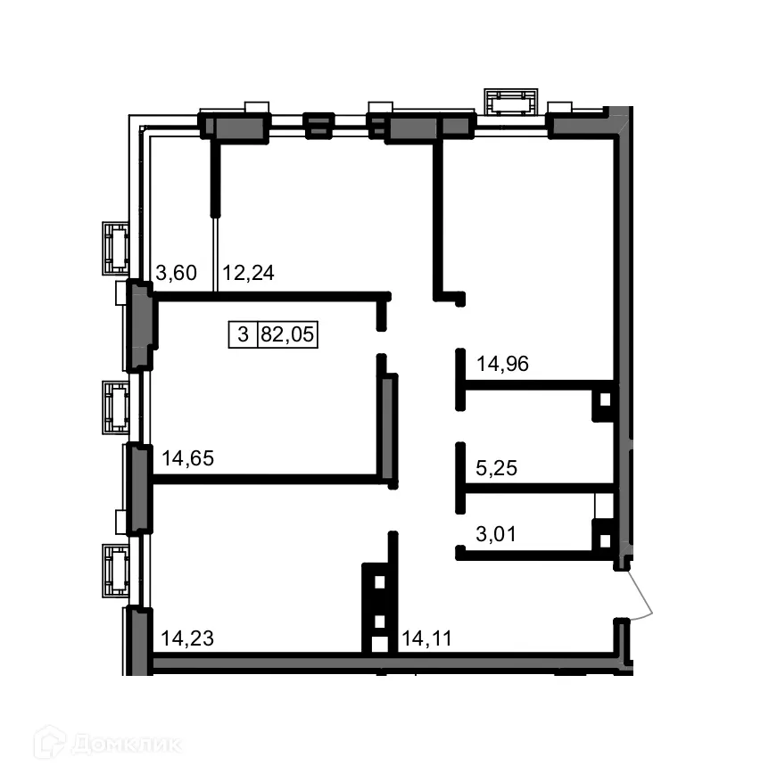 Фото квартиры в ЖК ОМЕГА