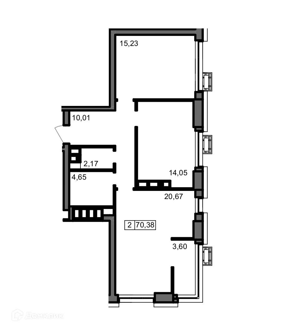 Фото квартиры в ЖК ОМЕГА