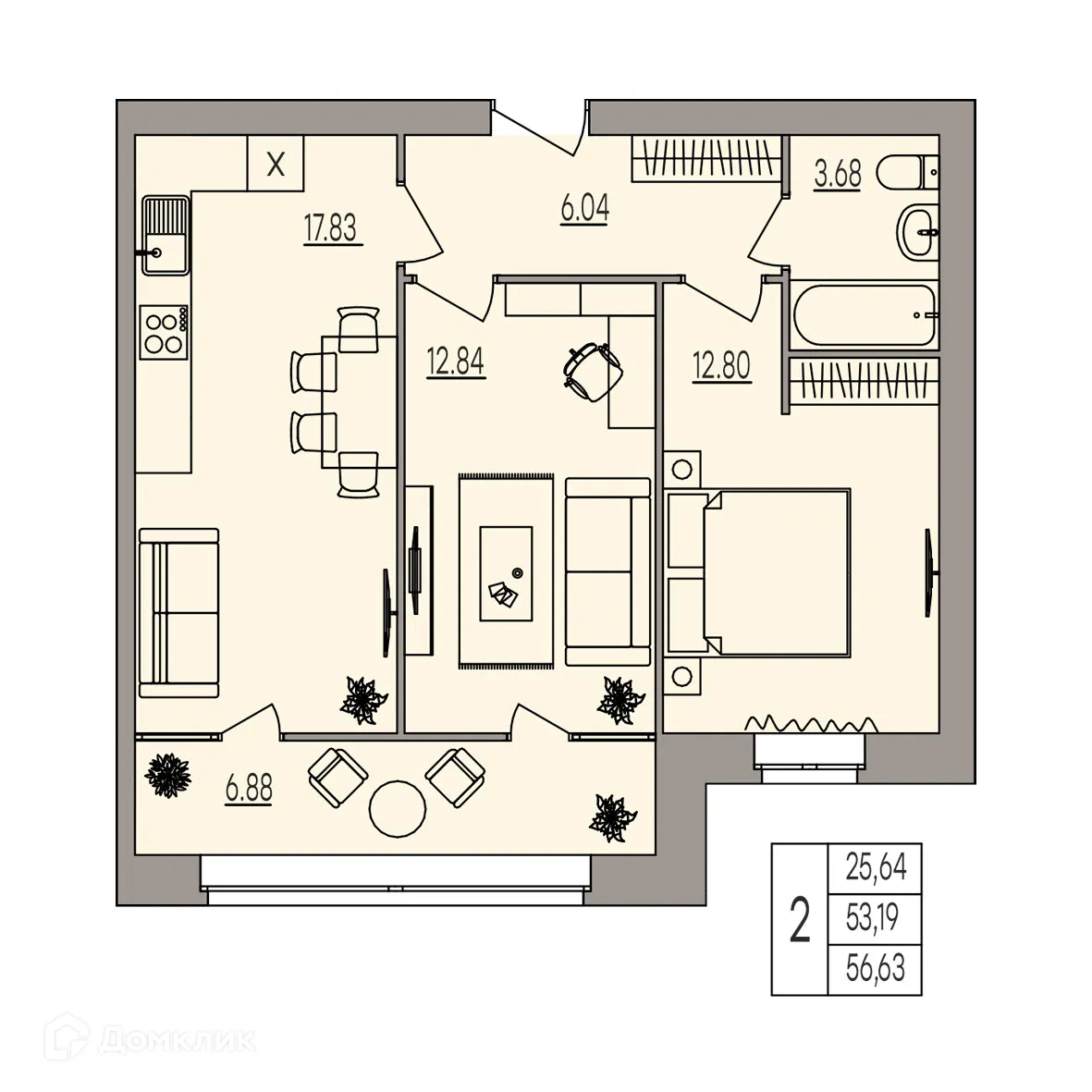 Фото квартиры в ЖК Герои