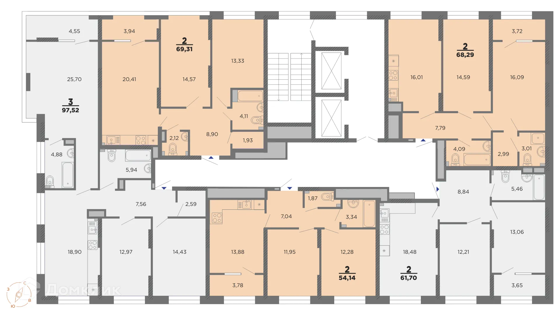 Фото квартиры в ЖК Нобель