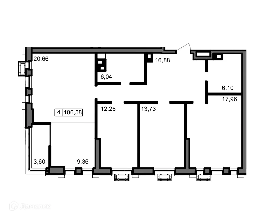 Фото квартиры в ЖК ОМЕГА