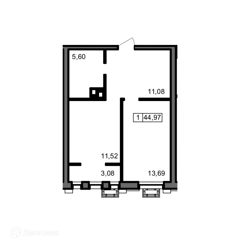 Фото квартиры в ЖК ОМЕГА