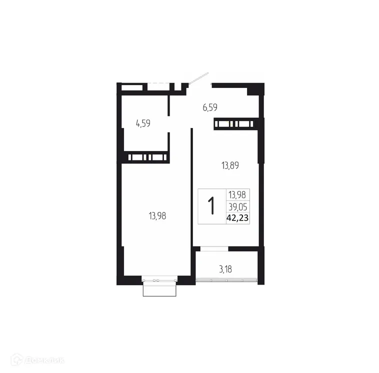 Фото квартиры в ЖК ДУЭТ