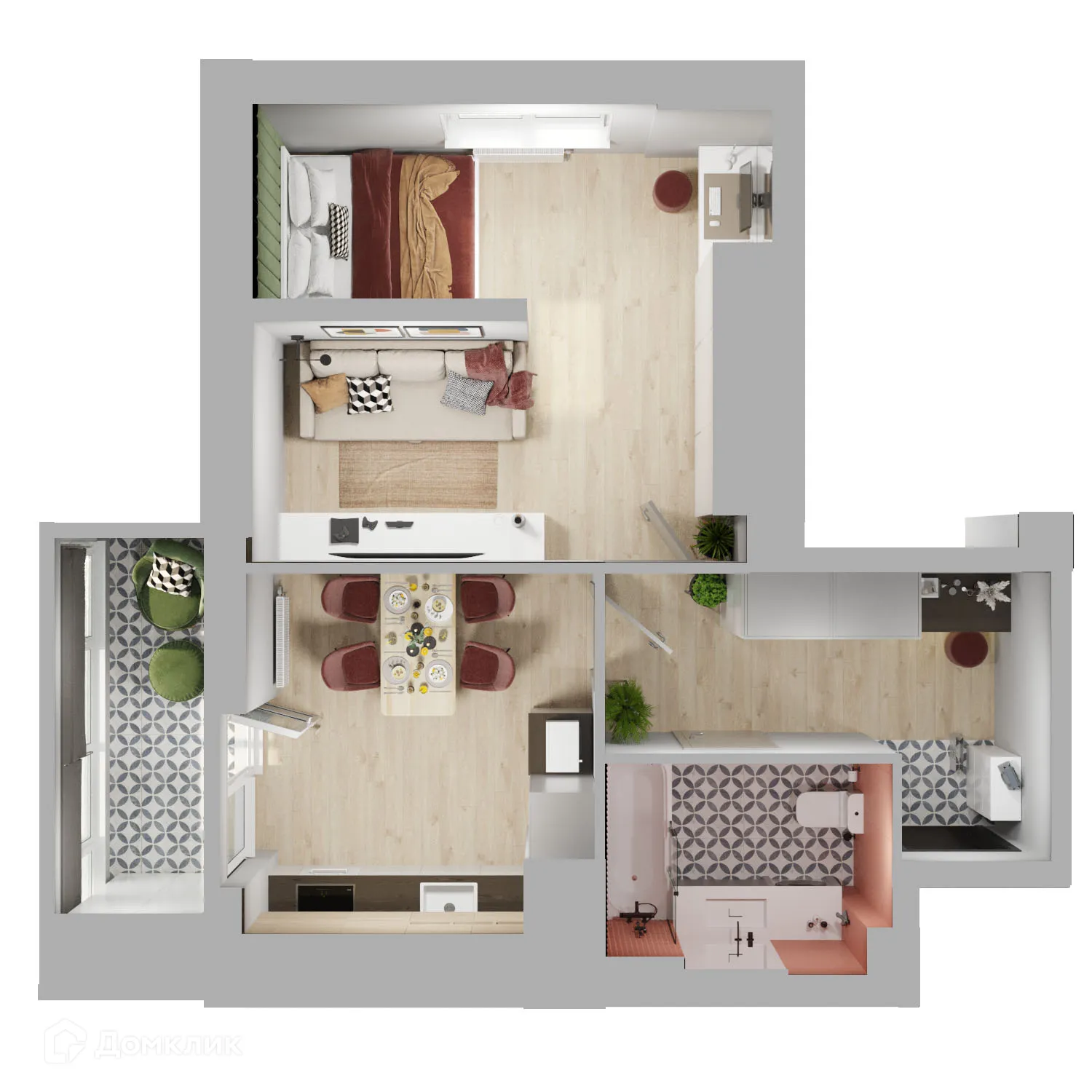 Фото квартиры в ЖК 5 ВЕРШИН