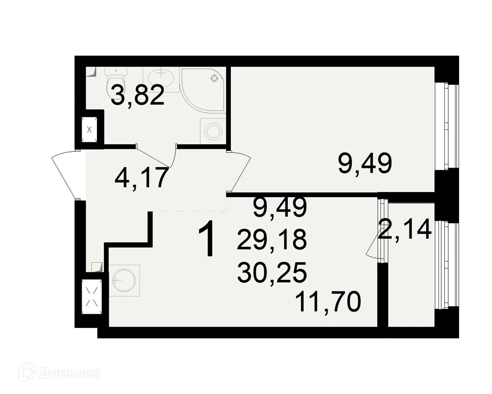 Фото квартиры в ЖК Макроквартал "Свобода"