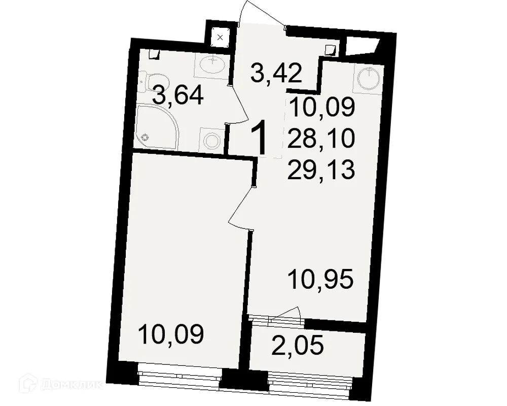 Фото квартиры в ЖК Макроквартал "Свобода"