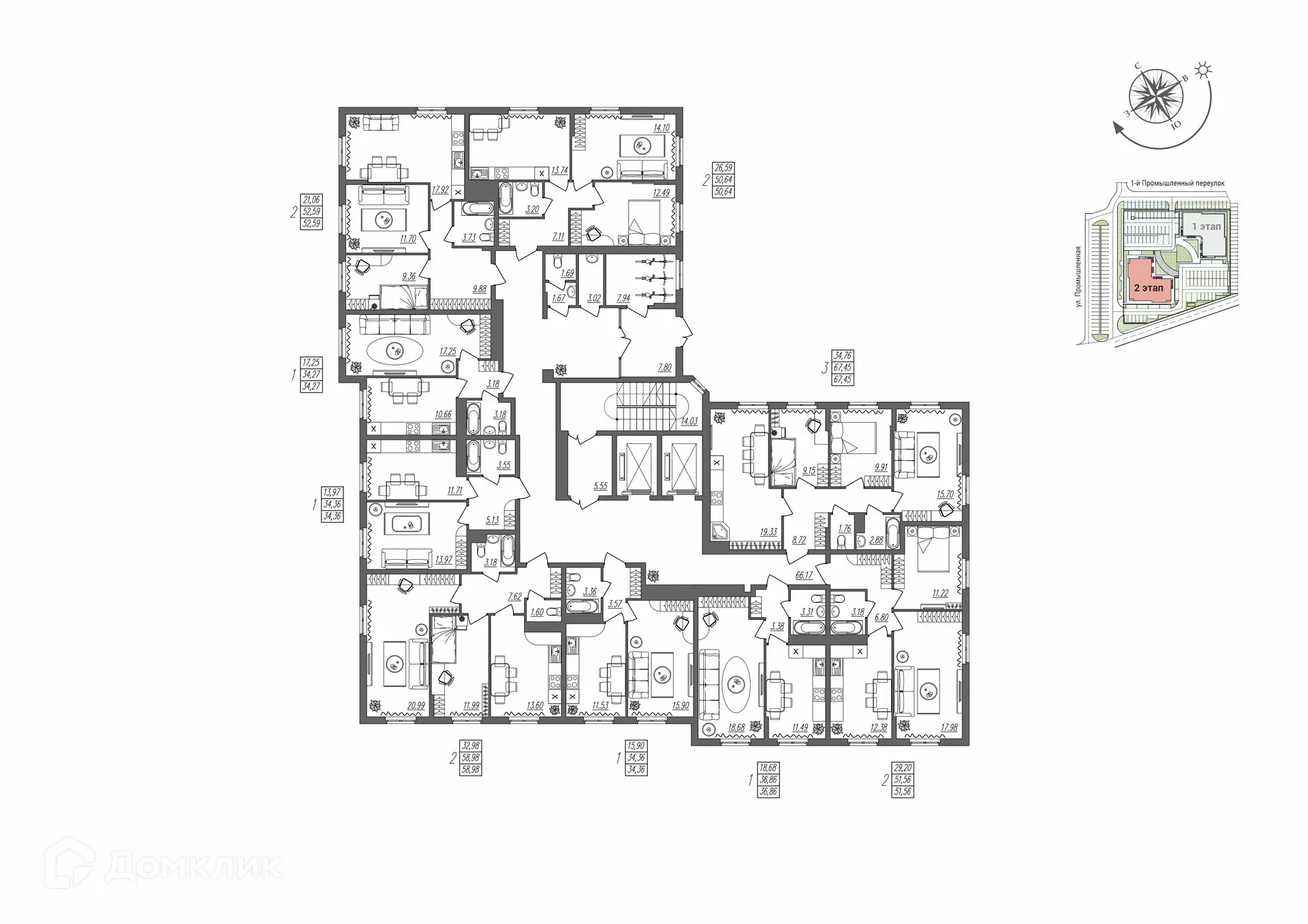 Фото квартиры в ЖК Гранат