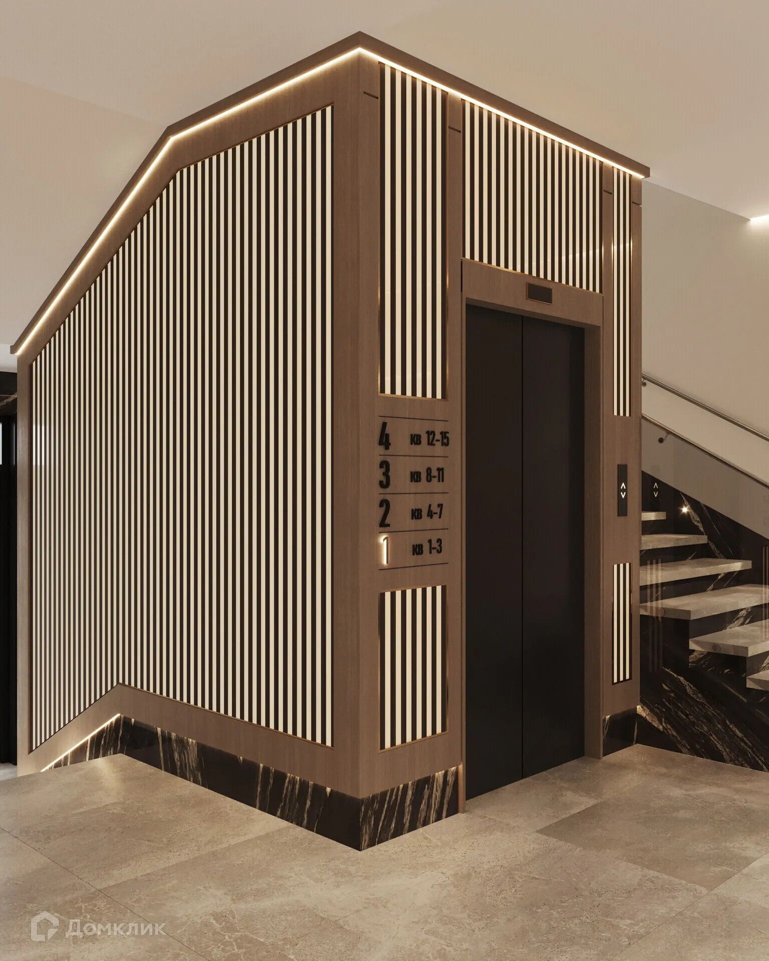 Фото квартиры в ЖК Жилой дом на Вознесенской