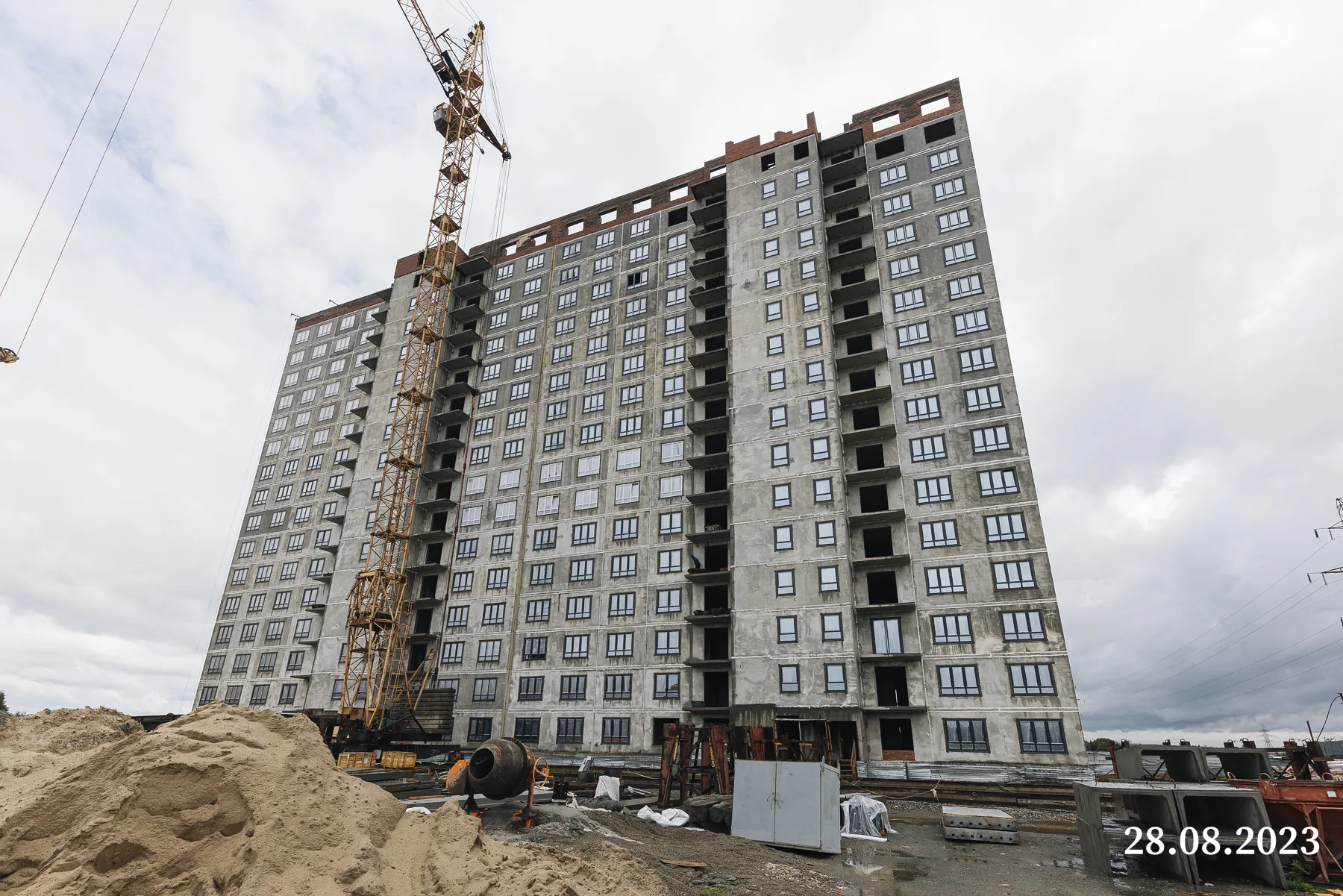 ЖК НИКС СИТИ на Университетской Набережной ход строительства