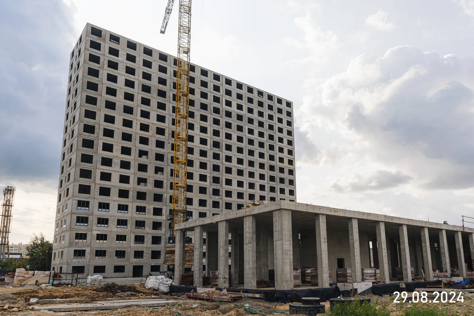 ЖК НИКС СИТИ на Университетской Набережной ход строительства