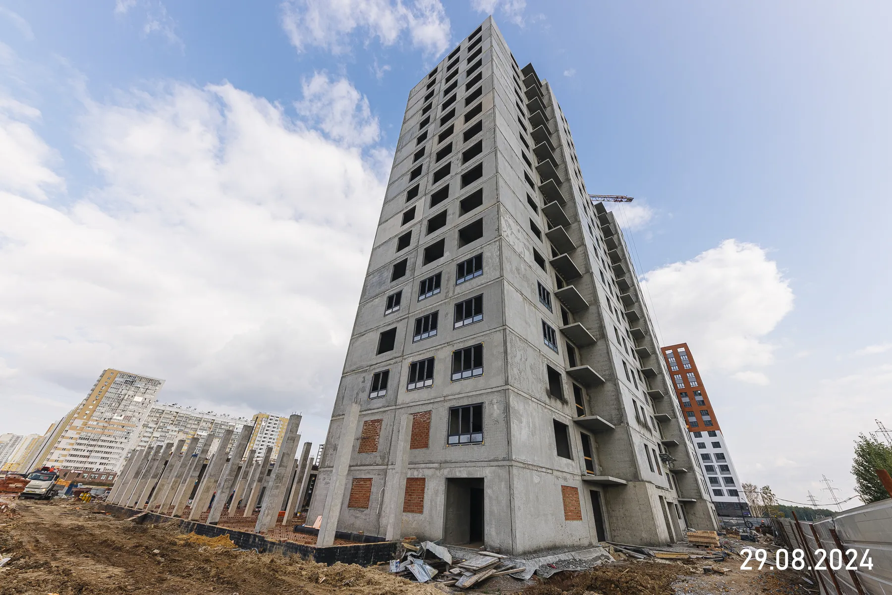 ЖК НИКС СИТИ на Университетской Набережной ход строительства