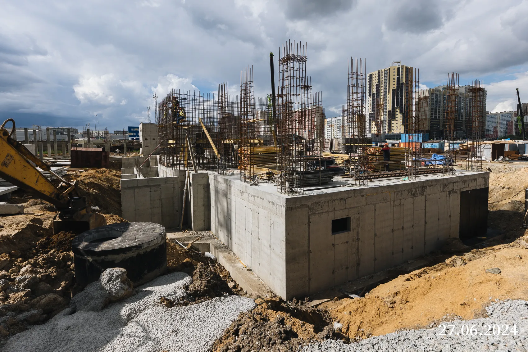ЖК НИКС СИТИ на Университетской Набережной ход строительства