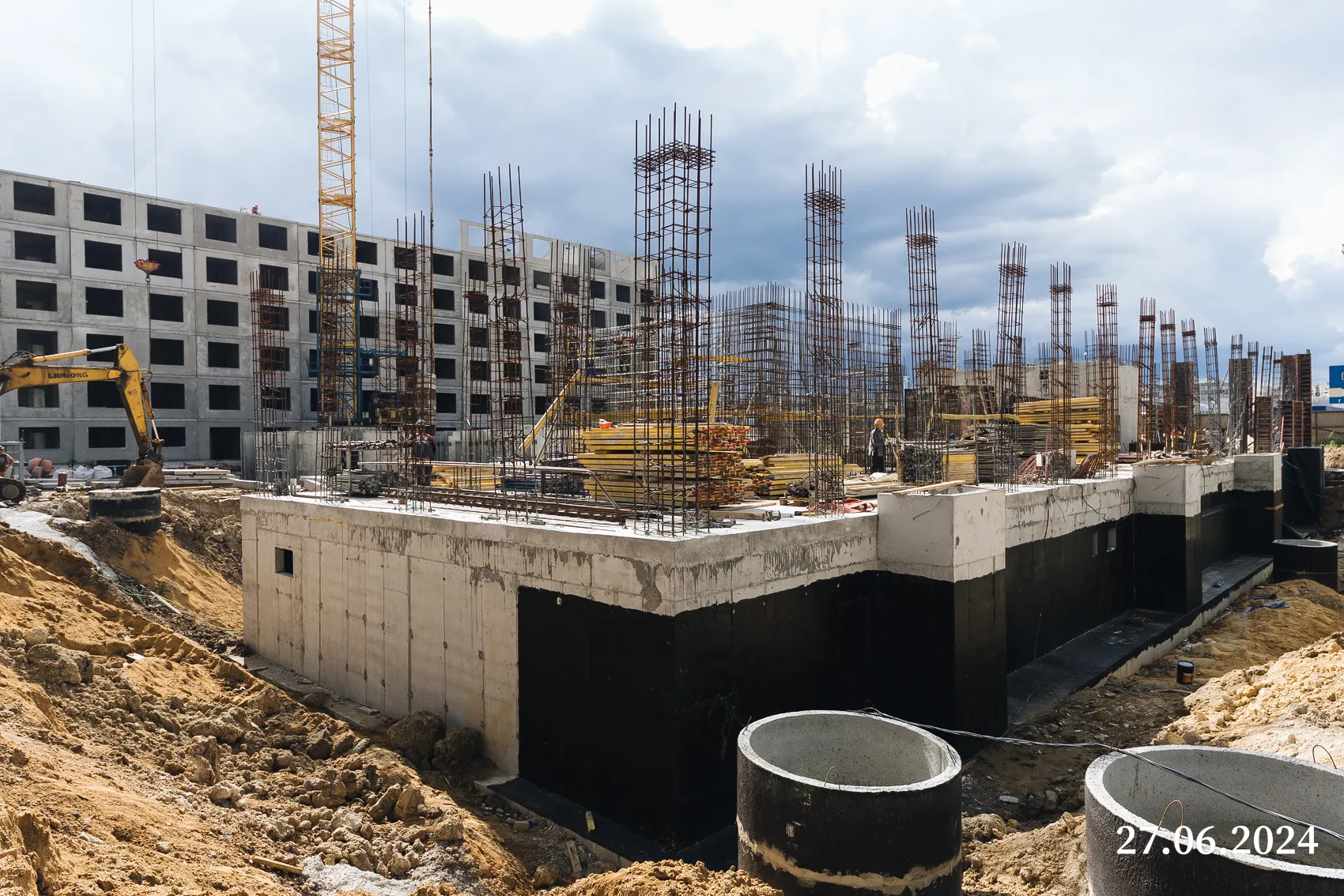 ЖК НИКС СИТИ на Университетской Набережной ход строительства