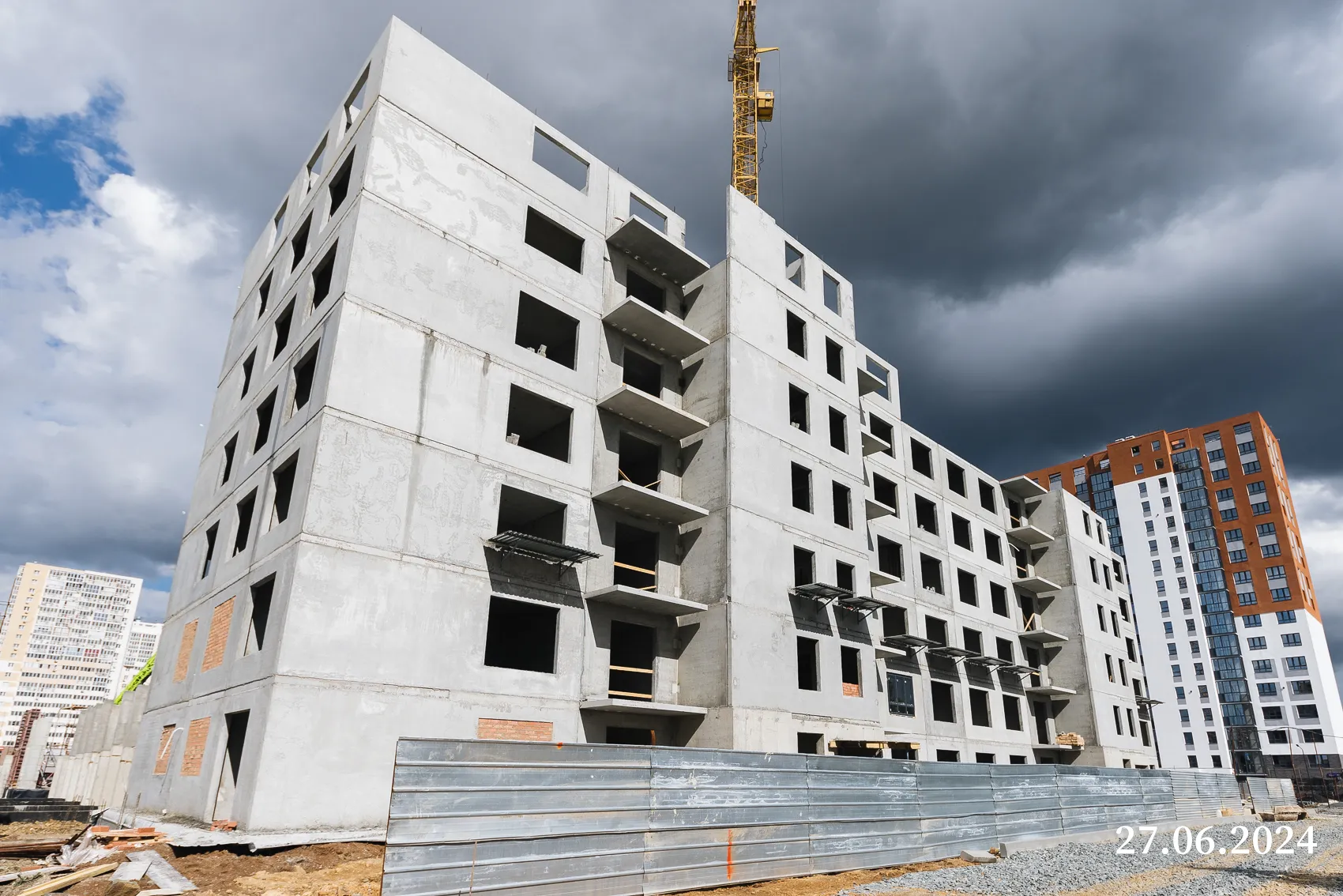 ЖК НИКС СИТИ на Университетской Набережной ход строительства