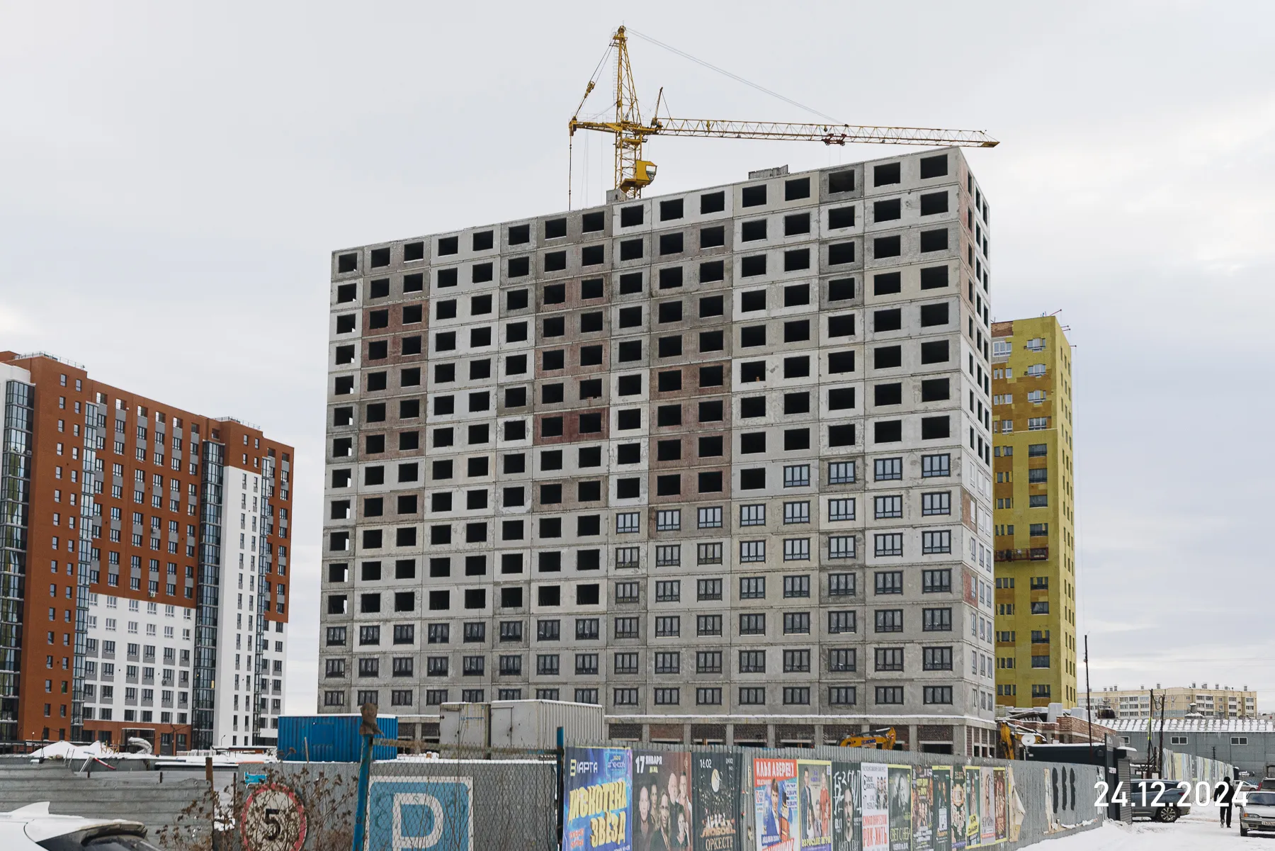 ЖК НИКС СИТИ на Университетской Набережной ход строительства